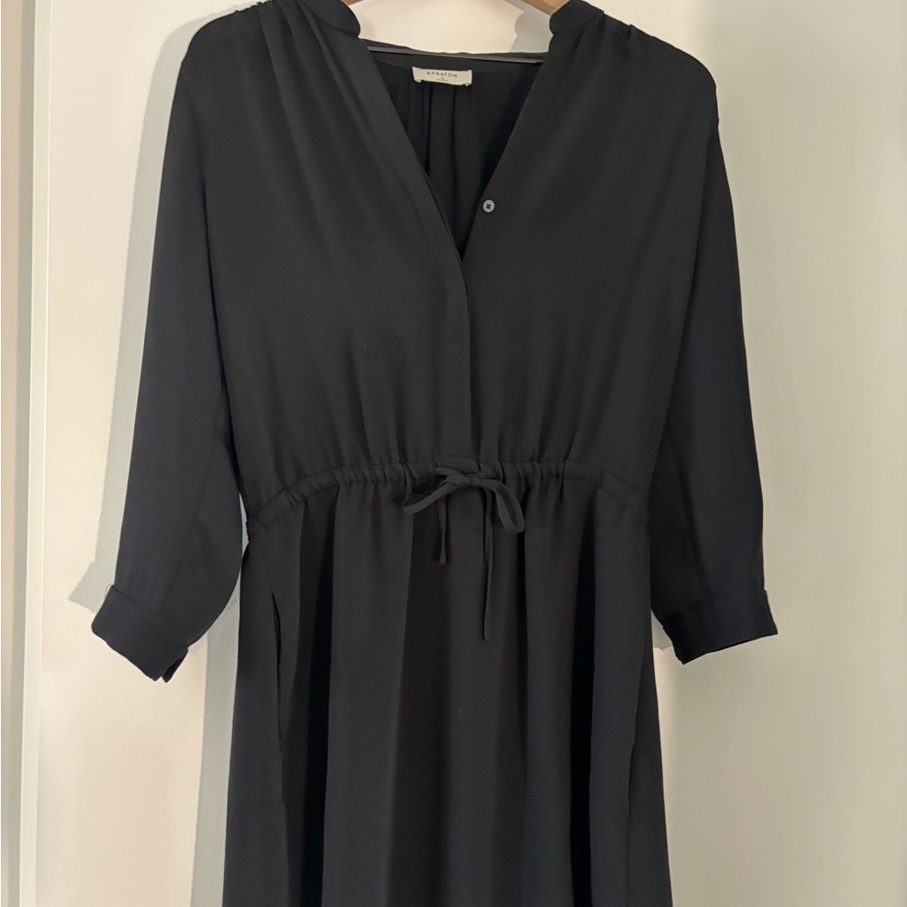 Babaton Black Long Sleeve Dress